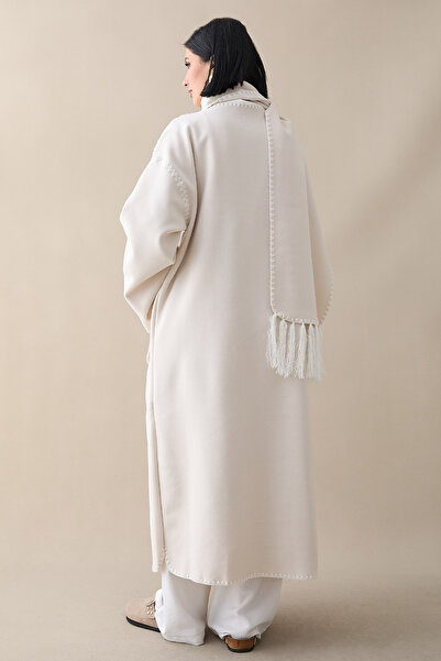 InStyle Довгий жакет Bowl Tas з кишенями для шарфів