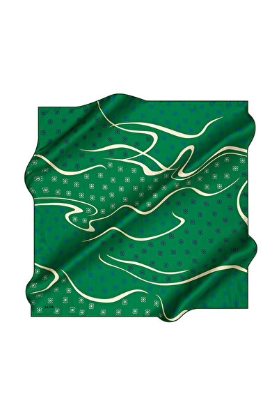 Aker 90X90 İpek Krep Saten