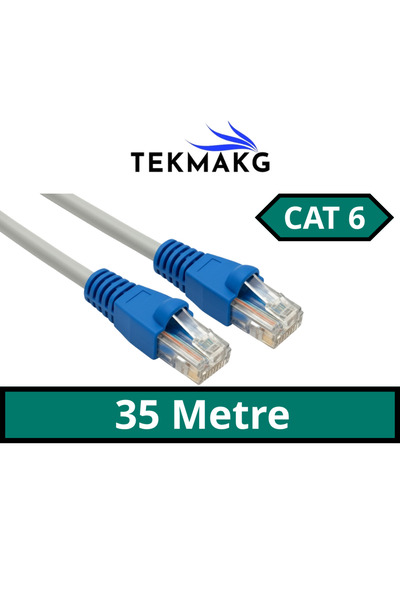Cat 6 Premium Ethernet Cable - 35 METERS - 5 Years Warranty