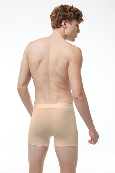 Malabadi Ανδρικό χρώμα δέρματος Invisible Non-Show Cotton Elastane Boxer 075