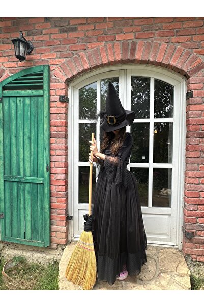 Beşik Kostüm Yetişkin Cadı Kostümü
