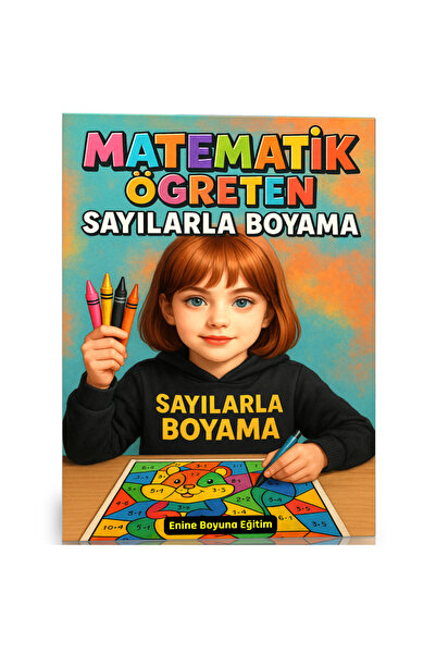 Enine Boyuna Eğitim Çocuklara Matematik Öğreten Sayılarla Boyama (Toplama – Ç...