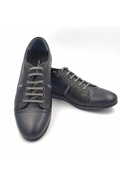Cyclop Men's sports shoes made of genuine leather Andrian Black