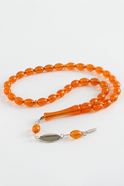 feryal مسبحة صلاة بلاستيكية على شكل زيتون 8*11 ملم