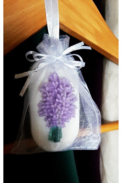 ArtINA esmaraldchic Odorizant dulap Reflection cu buchet de liliac, parfum de liliac, decorat manual, ceara naturala