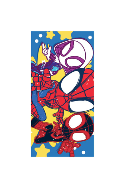 SPIDERMAN Spiderman Spidey bath towel, beach towel 70x140cm