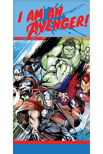 AVENGERS Πετσέτα μπάνιου Drew, πετσέτα θαλάσσης 70x140cm