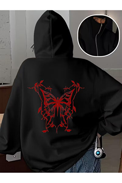 LAND MODA سترة صوفية للجنسين من Snow Masked Ninja من الصوف السميك بخيطين