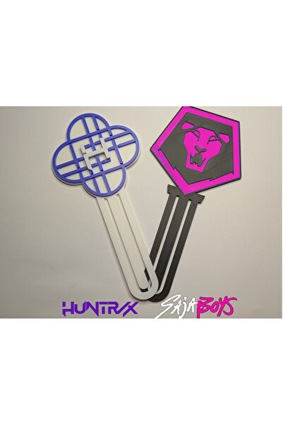 ATOLYETASBAHCE Huntrix ve Saja Boys Kitap Ayracı-Kpop Demon Hunters-İblis Avc...