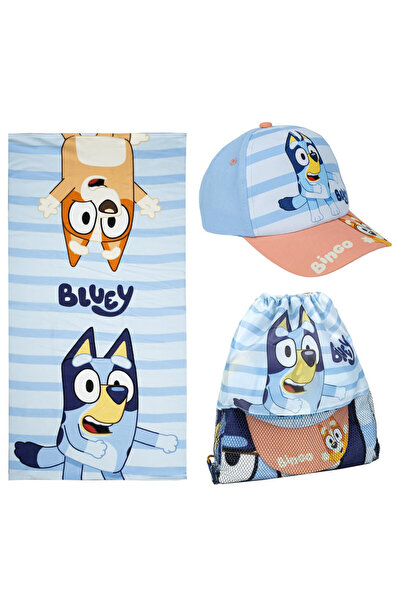 bluey σετ πετσέτας, αθλητική τσάντα, καπέλο του μπέιζμπολ