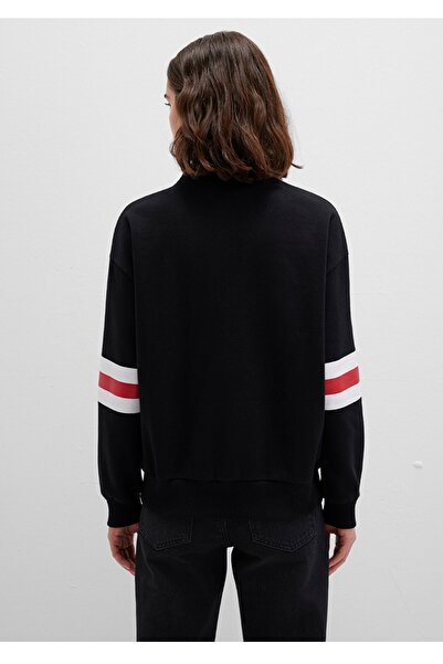 Mavi Sylvester și Tweety cu imprimeu și fermoar, cu o formă lejeră (cu o formă confortabilă și largi)