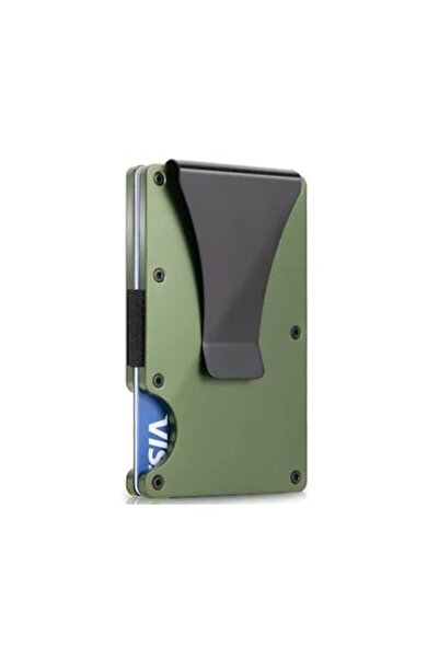 iTin Ultra-thin card wallet with RFID blocking, Card Holder, Green