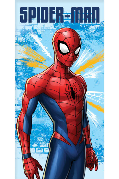 SPIDERMAN Spider-Man Light bath towel, beach towel 70x140 cm