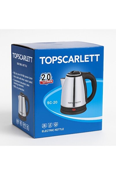 TOPOFU TOPSCARLETT 2L – The kettle that brings water to a boil faster than you can say "instant noodles"