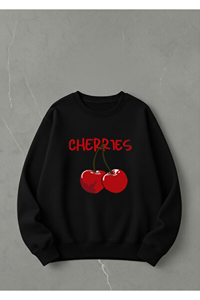 LORVEX Swea tricou din bumbac, unisex, supradimensionat, cu decolteu rotund –...