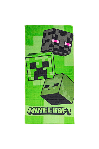 MINECRAFT Mobs bath towel, beach towel 70x140cm
