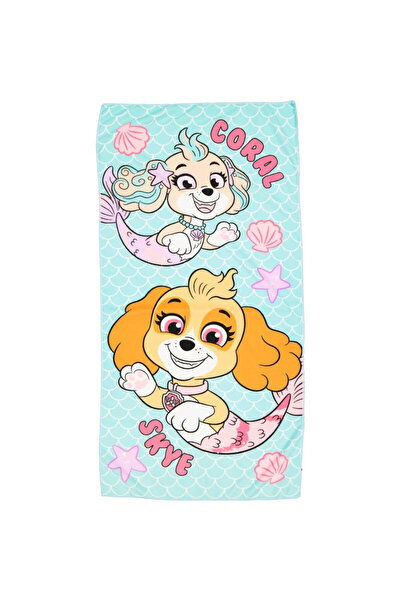 PATRULA CATELUSILOR Patrula Cățelușilor Prosop de plajă sirenă 60x120 cm (Usc...