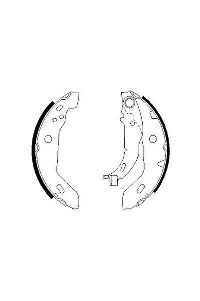 Bosch Комплект спирачни накладки за Mercedes-Benz A-класа