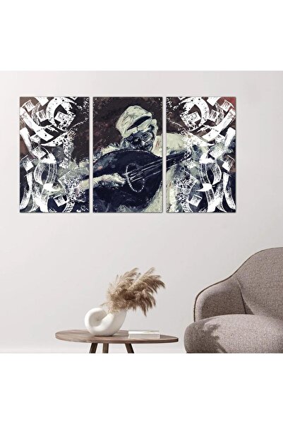 Generic لوحه جداريه مودرن طلال مداح - ٢٤١٧٦ - مقسمه ثلاثة قطع