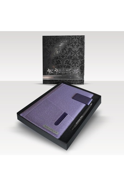 promosyon denizi Kişiye Özel Kutulu 2026 Tarihli Mıknatıs Kilitli Gri Günlük ...