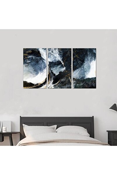 Generic لوحه جداريه مودرن فن تجريدي - ٢٤٥٠٦ - مقسمه ثلاثة قطع