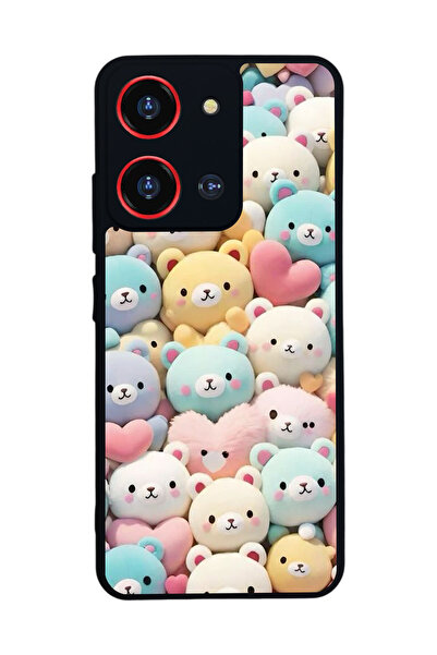 Reeder S19 Max Pro S Zoom Compatible Printed, Matte Black, Soft Silicone, Protective, Shock Absorbing Cover, Case