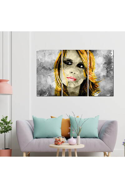 Generic لوحه جداريه - فيروز -C0004 - مقسمه ثلاثة قطع