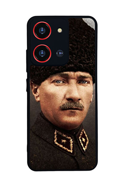 Reeder S19 Max Pro S Zoom Compatible Printed, Matte Black, Soft Silicone, Protective, Shock Absorbing Cover, Case