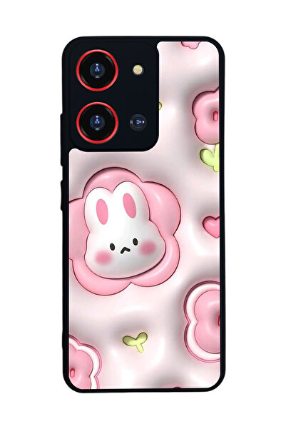 Reeder S19 Max Pro S Zoom Compatible Printed, Matte Black, Soft Silicone, Protective, Shock Absorbing Cover, Case