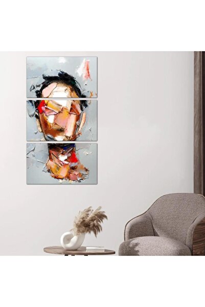 Generic لوحه جداريه مودرن فن تجريدي - ٢٤٥٢٨ - مقسمه ثلاثة قطع