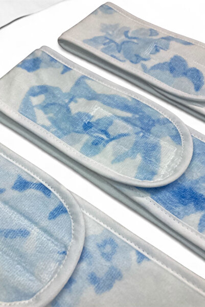 Mokita Home 3 τεμάχια αυτοκόλλητη λευκή ταινία για πετσέτες περιποίησης δέρματος για αθλητική γιόγκα και κομμωτήριο