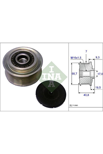 FAG Sistem Roata Libera Generator Hyundai H-1 / Starex Bus/H-1 Cargo/H-1 Trav...
