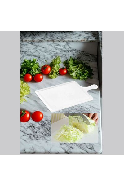seç al burada Saplı Plastik Kesim Panosu Doğruma Tahtası Salata Meyve Kesme T...