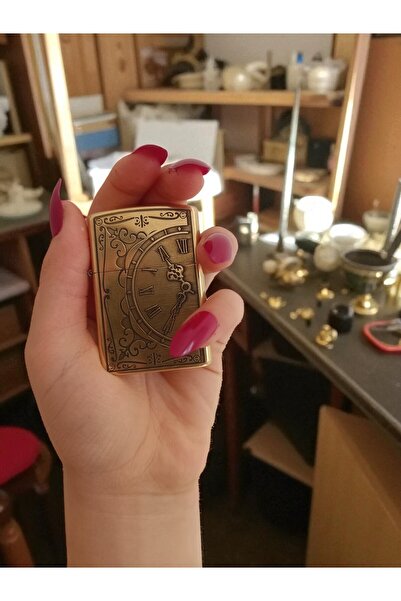 HK GİFT SHOP Özel tasarım koleksiyonluk benzinli çakmak