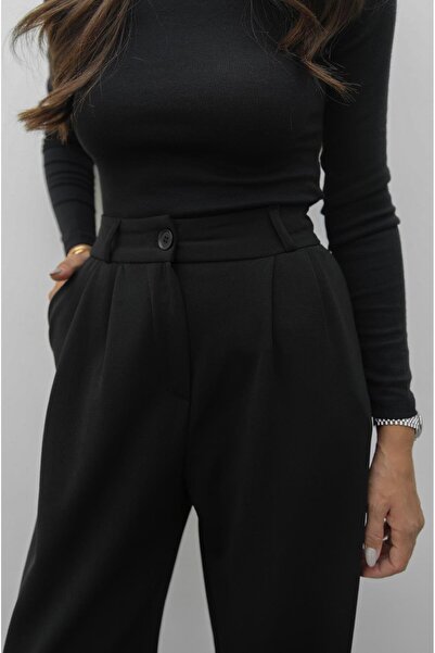 Havoş Siyah Oscar Palazzo Pantolon