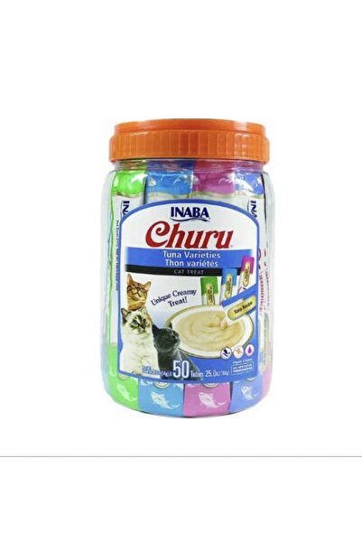 Inaba اينابا تشورو مكافات متنوعة للقطط بالتونة 50×14 جرام