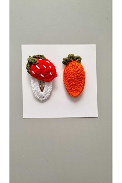 ELYTA KALİTEYİ UCUZA AL Strawberry & Carrot Detailed Children's Buckle – Gift...