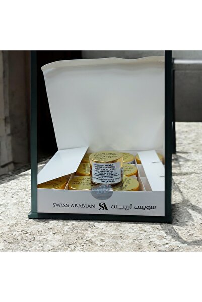 SWISS ARABIAN Green yeast cream for perfuming the body and hair, 12 pieces