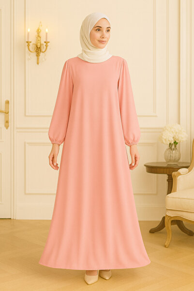 Misue Handmade Rochie din mătase Medina, rochie lejeră confortabilă, fără căptușeală, rochie de seară elegantă, lungă, îmbrăcăminte casual pentru hijab