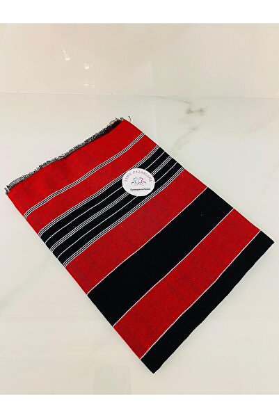 FAMU PAZARLAMA YÖRESEL PEŞTEMAL KIRMIZI & SIYAH