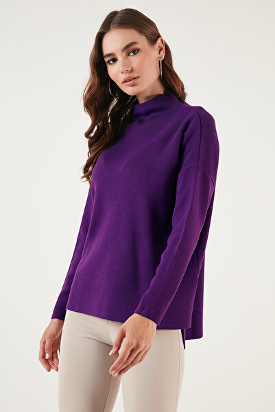 Lela Cotton Long Back Stand Collar 2-Pack Knitwear Sweater Sweater 4615002S2