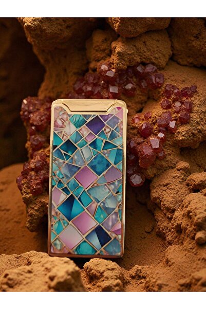 HK GİFT SHOP Sedefli ses sensörlü gazlı çakmak