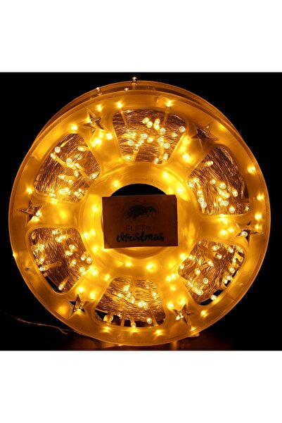 OEM Instalație liniară de Crăciun 100m, alb cald, 1000 LED-uri, fir transpare...