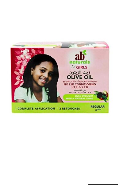 AB Naturals AB Naturals Natural Hair Straightening Kit with Olive Oil - Regular