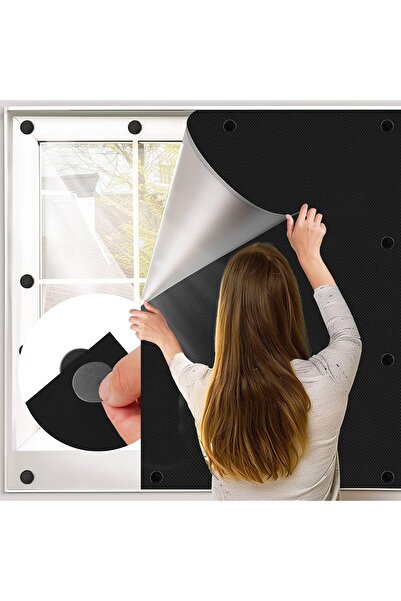 OEM Opaque curtain with magnetic fastening, 200x145cm