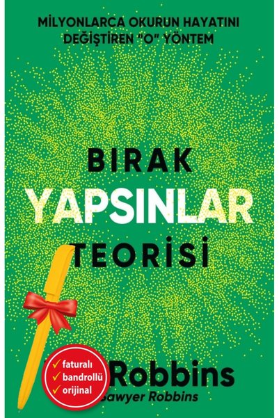 Nepal Kitap Alfa Kalem+ Bırak Yapsınlar Teorisi (Mel Robbins) YENİ