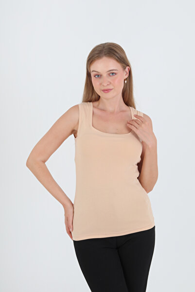 GIANT BASIC Square Neck Strap Blouse/Bodysuit/Tank Top