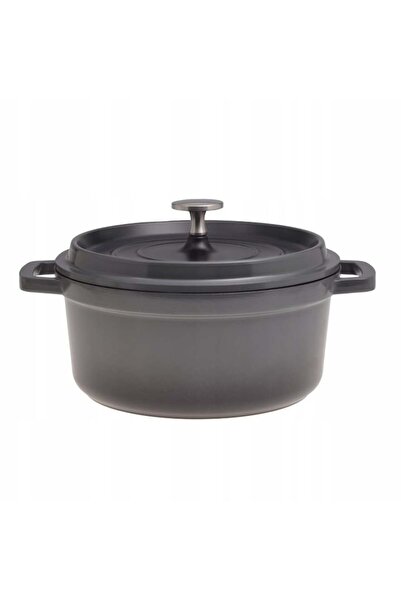 Kamille Oală antiaderentă din aluminiu KM-4456 cu capac, 2,5 l, 20 x 9,5 cm, compatibilă cu inducția