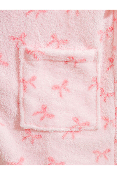 LC Waikiki Sparkling Choices from Shining Store |   Bow Printed Women's Bathrobe