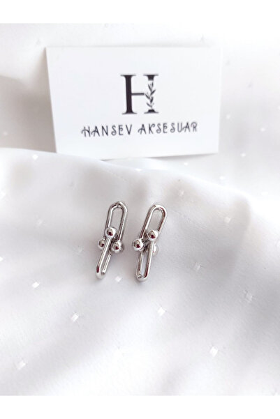 hansev Aksesuar Tifany Minimalist Top Detaylı Küpe | Şıklığın En Sade Hali